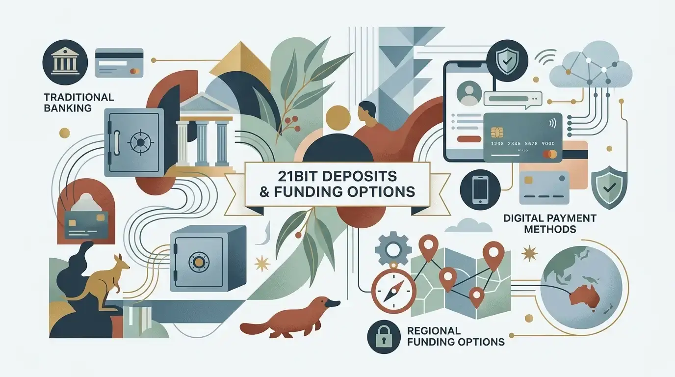 illustration of Australian dollar deposit options